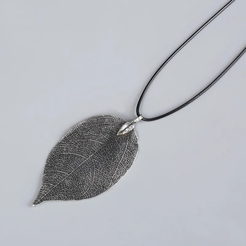 Collar Hoja Filigrana