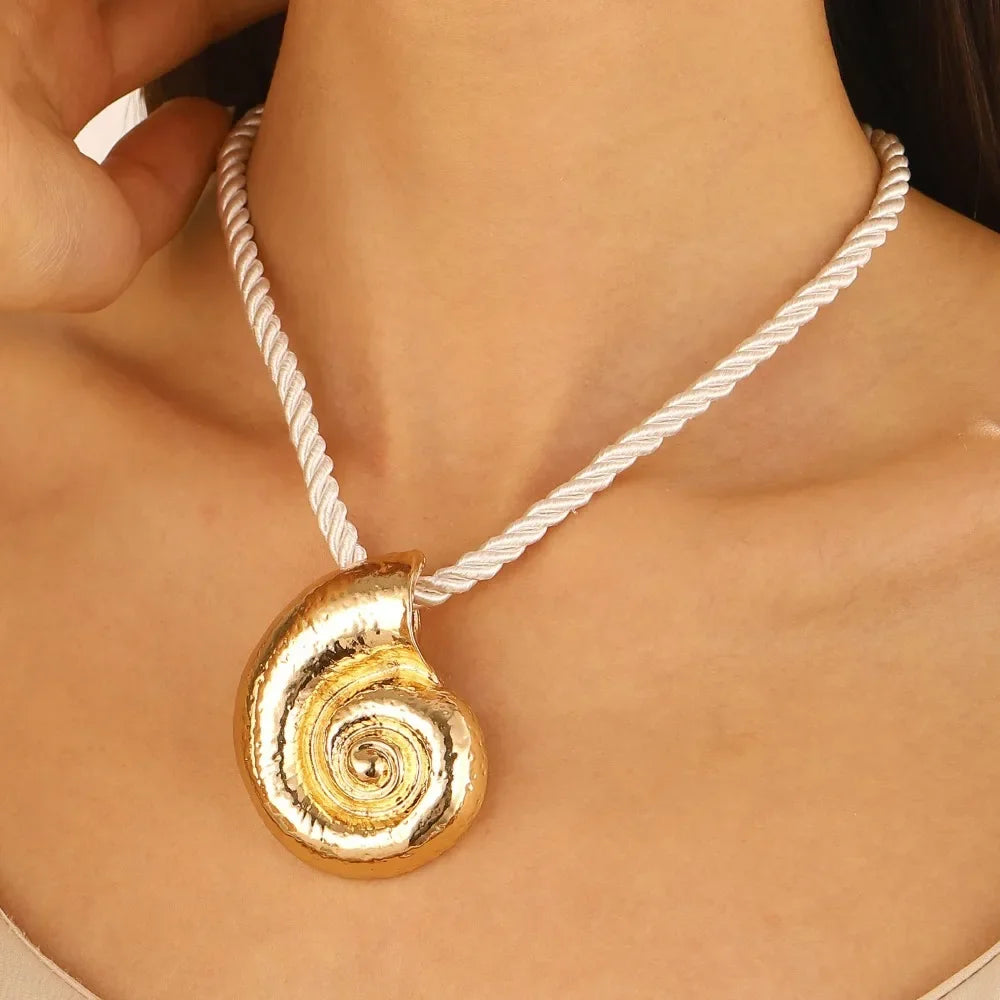 Collar Caracol Maxi