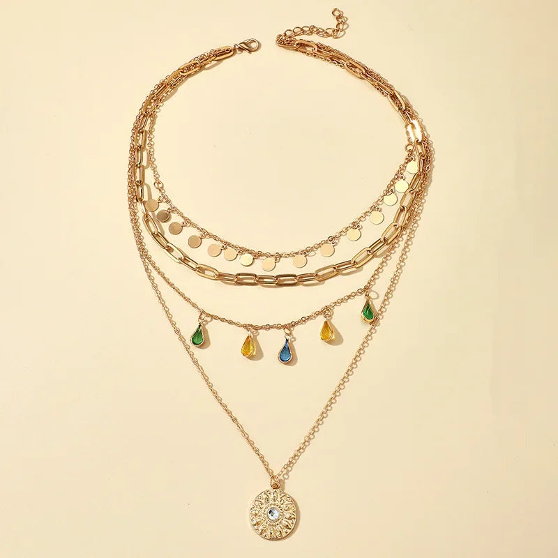 Set Collares Boho Sol