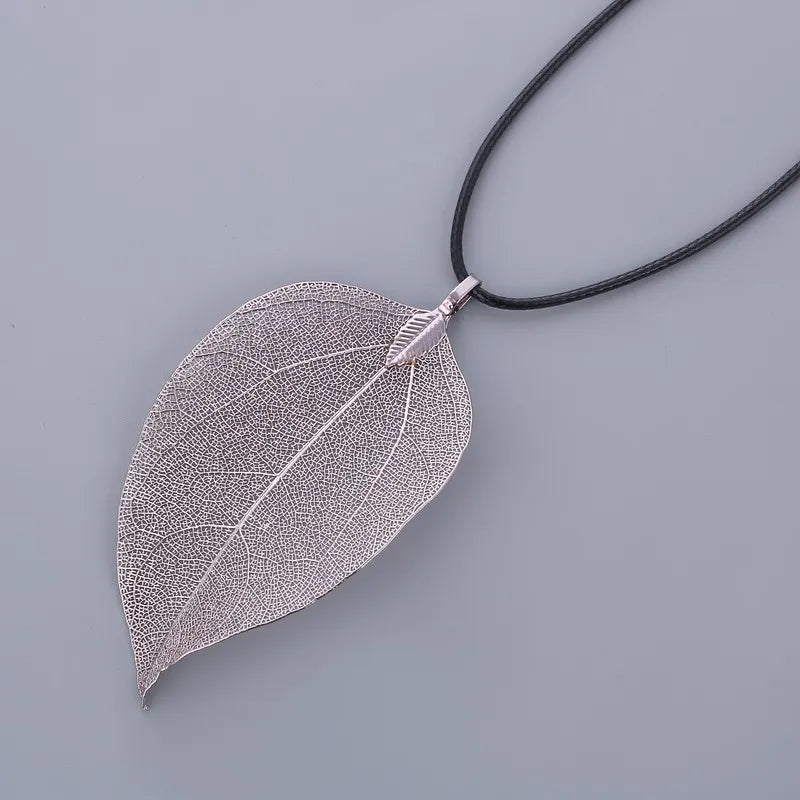Collar Hoja Filigrana